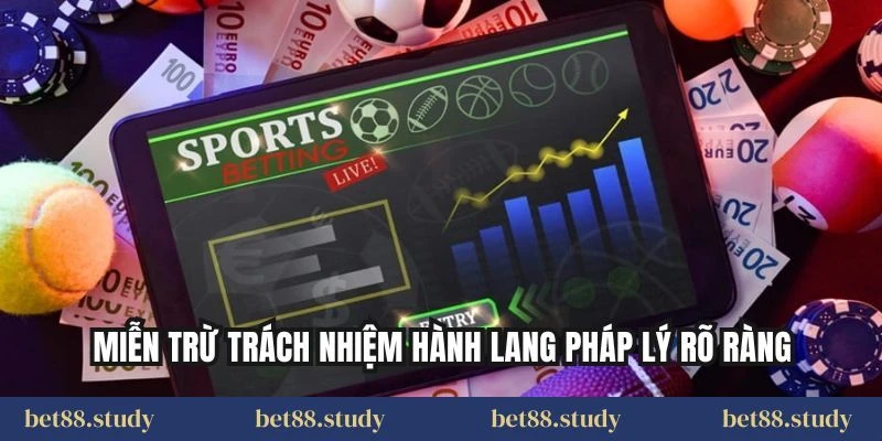 Miễn trừ trách nhiệm hành lang pháp lý rõ ràng